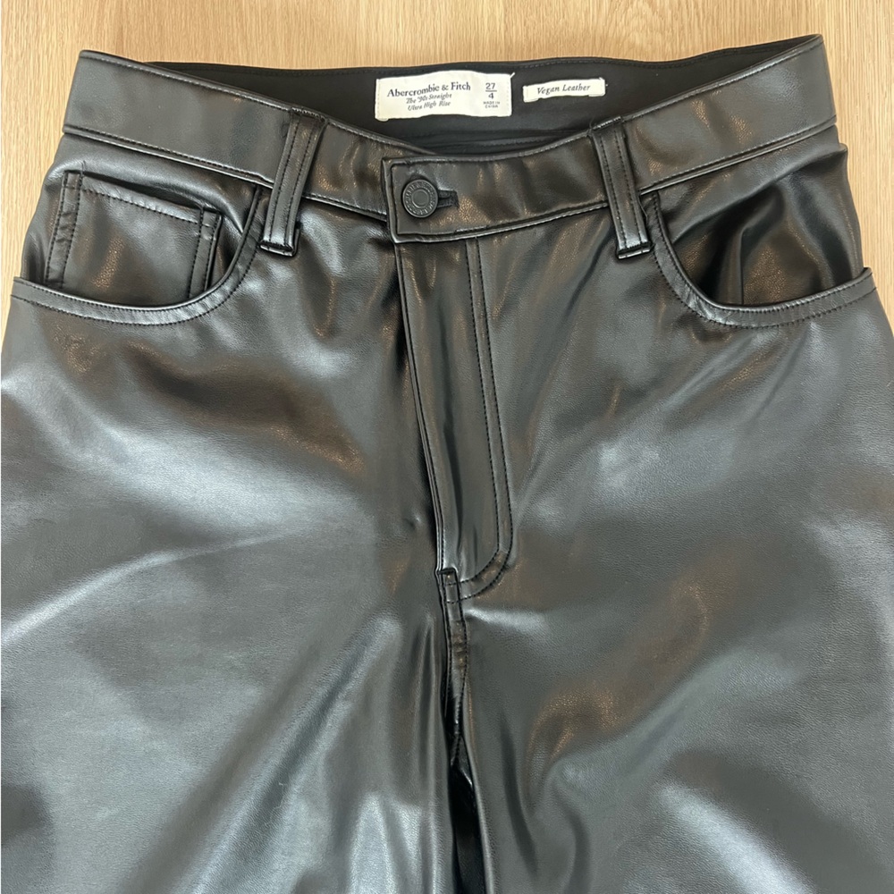 Abercrombie vegan leather pants